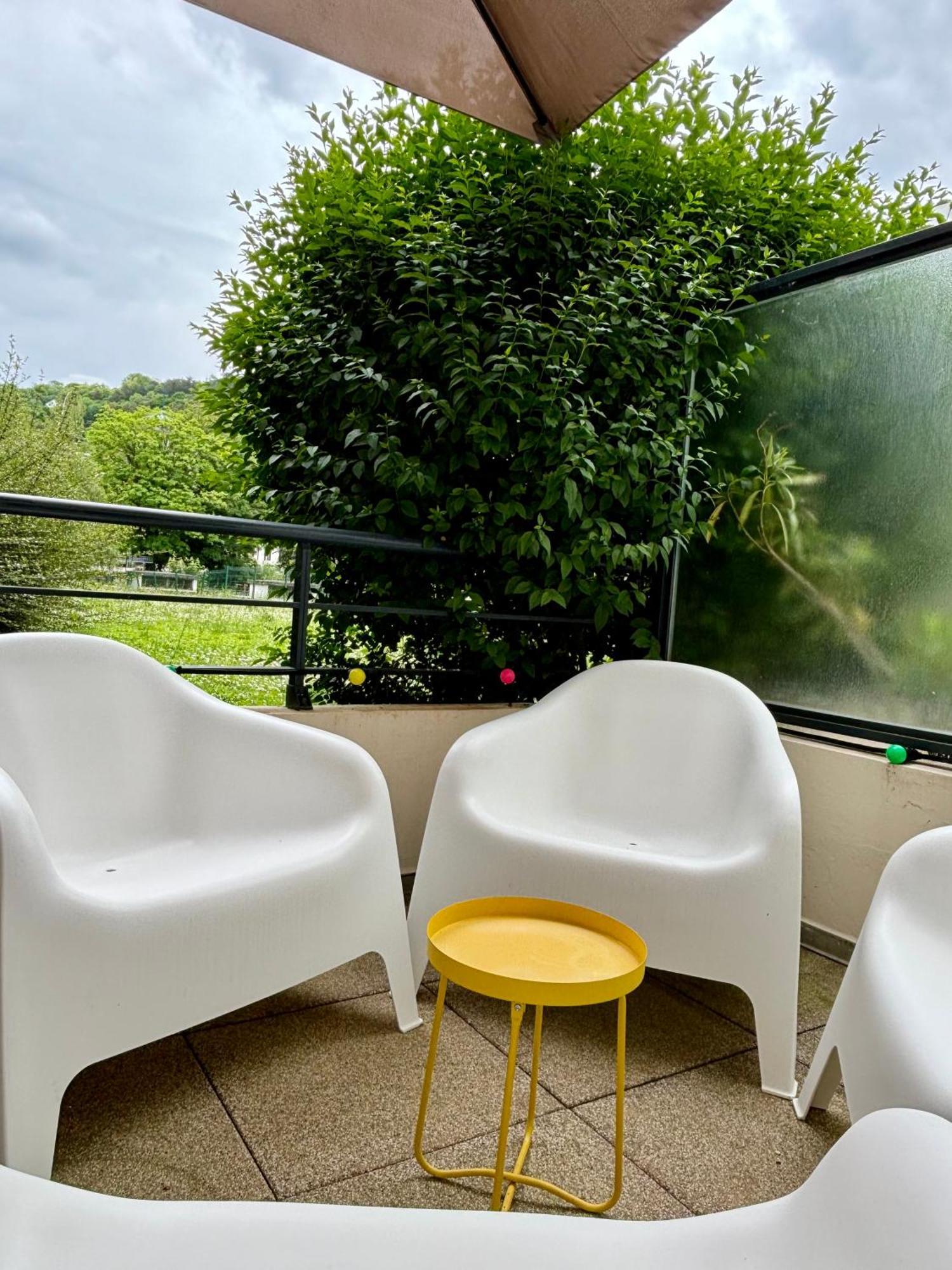 Appartement Proche Centre Parking & Terrasse Besançon Esterno foto